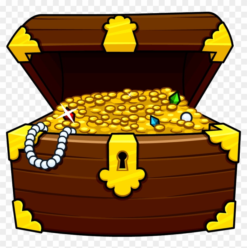 Treasure Chest Clipart At Getdrawings Pirate Treasure Chest Clipart Png Download