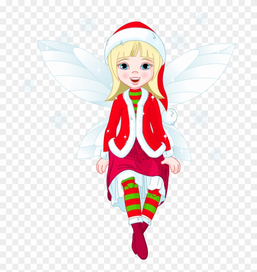 Christmas Girl Elf Png - Lutin Fille De Noel Clipart