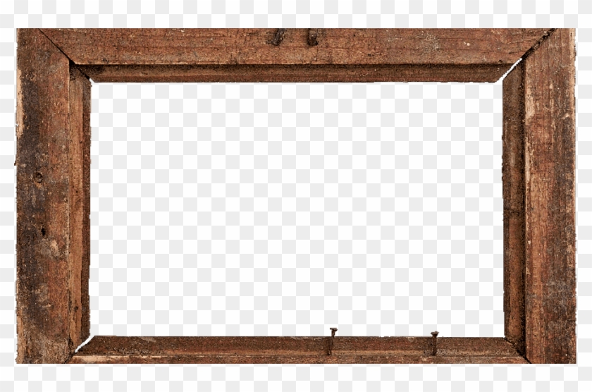 Download Rustic Wood Frame Png - Transparent Wooden Frame Png Clipart