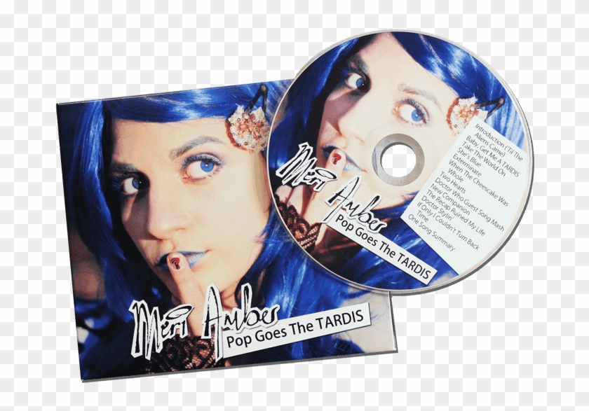 Meri Amber's Pop Goes The Tardis Album - Cd Clipart