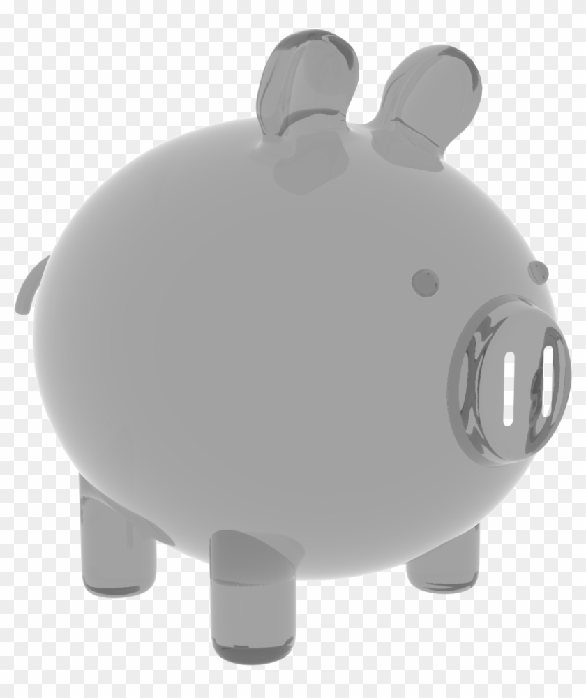 Pig Moneybox Png Clipart Picture - Domestic Pig Transparent Png