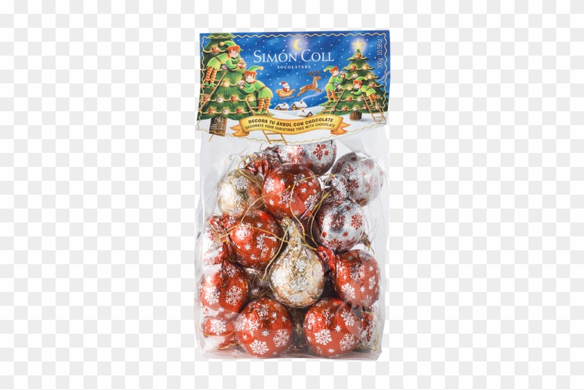 Bolsa Bolas Árbol Chocolate Con Leche 300g - Christmas Ornament Clipart