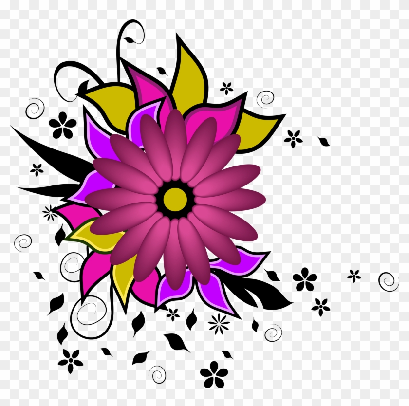 Fantasy Flower - African Daisy Clipart