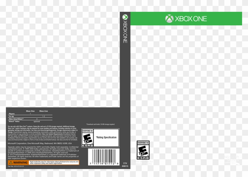 xbox one game cover