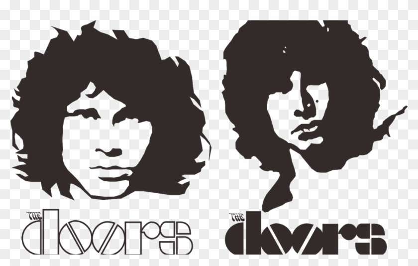 Jim Morrison The Doors Logo Clipart