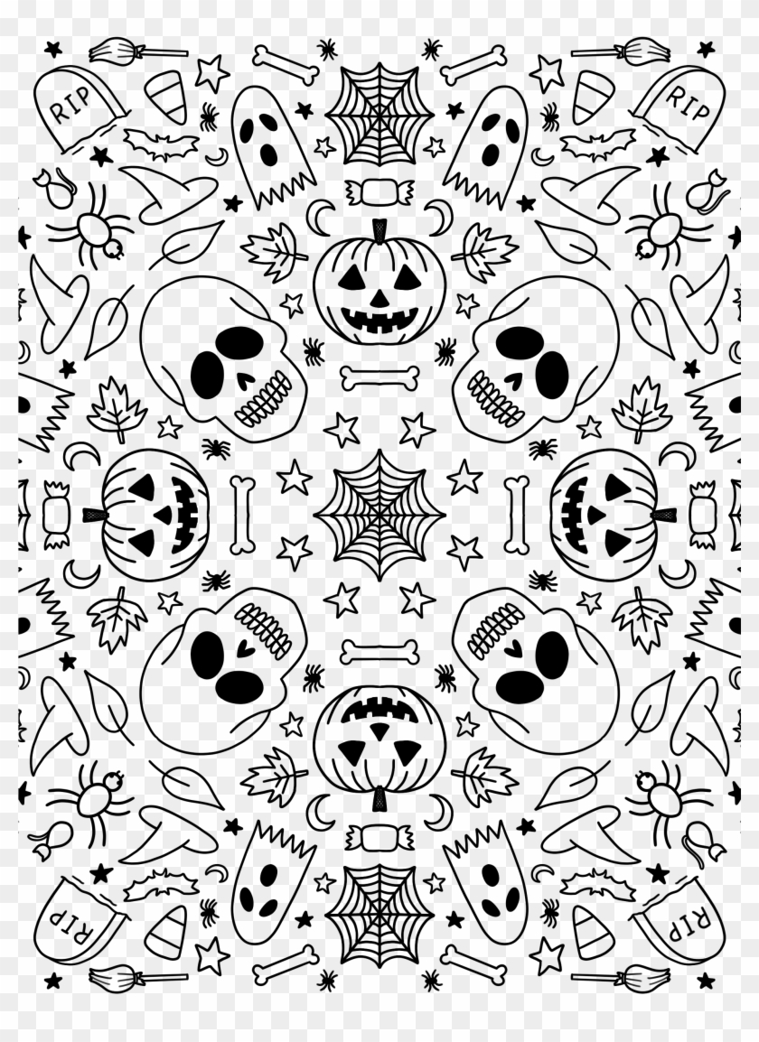 Download Download The Halloween Symmetry Design As A Transparent ...