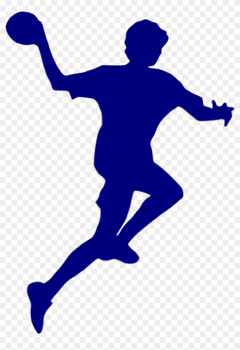 This Free Icons Png Design Of Silhouette Handball 24 - Handball Clipart ...