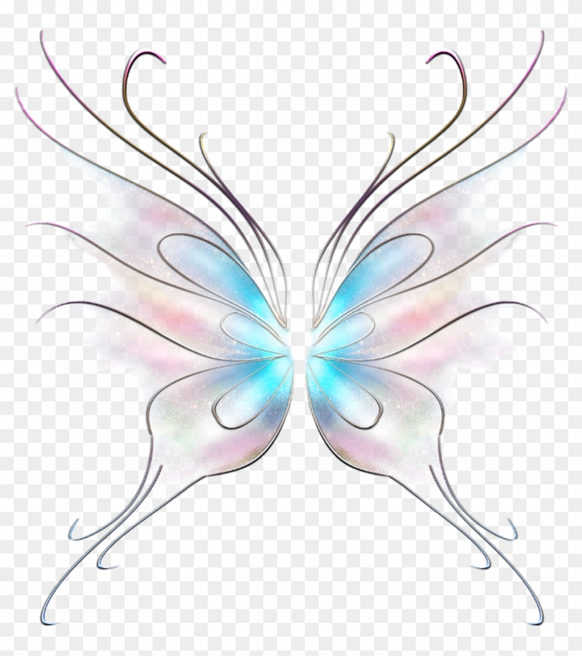 Крылья бабочки для фотошопа
