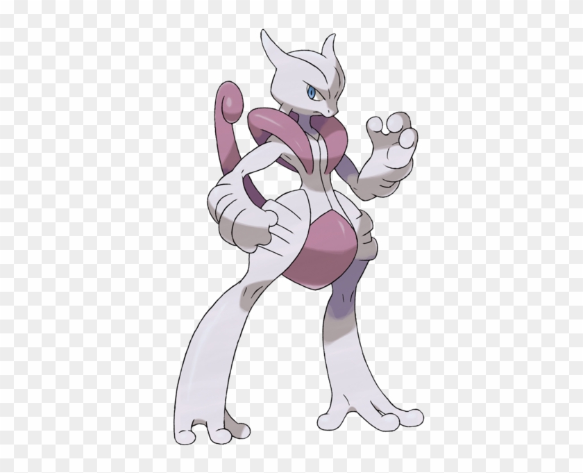 Mewtwo Mega X - เม ก้า มิ ว ทู X Clipart (#3435245) - PikPng