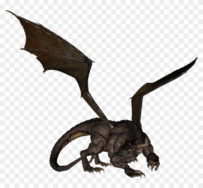 Dragon Vector Realistic , Png Download - High Resolution Dragon Png Clipart