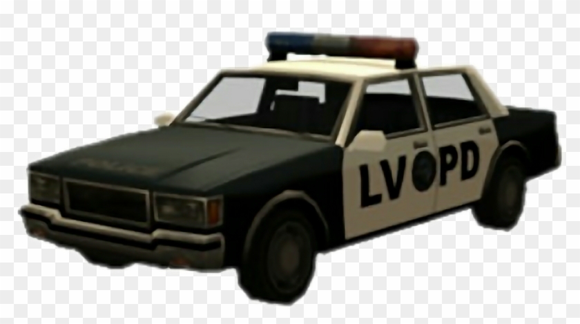 Vaporwave Sticker - Gta Sa Police Car Png Clipart