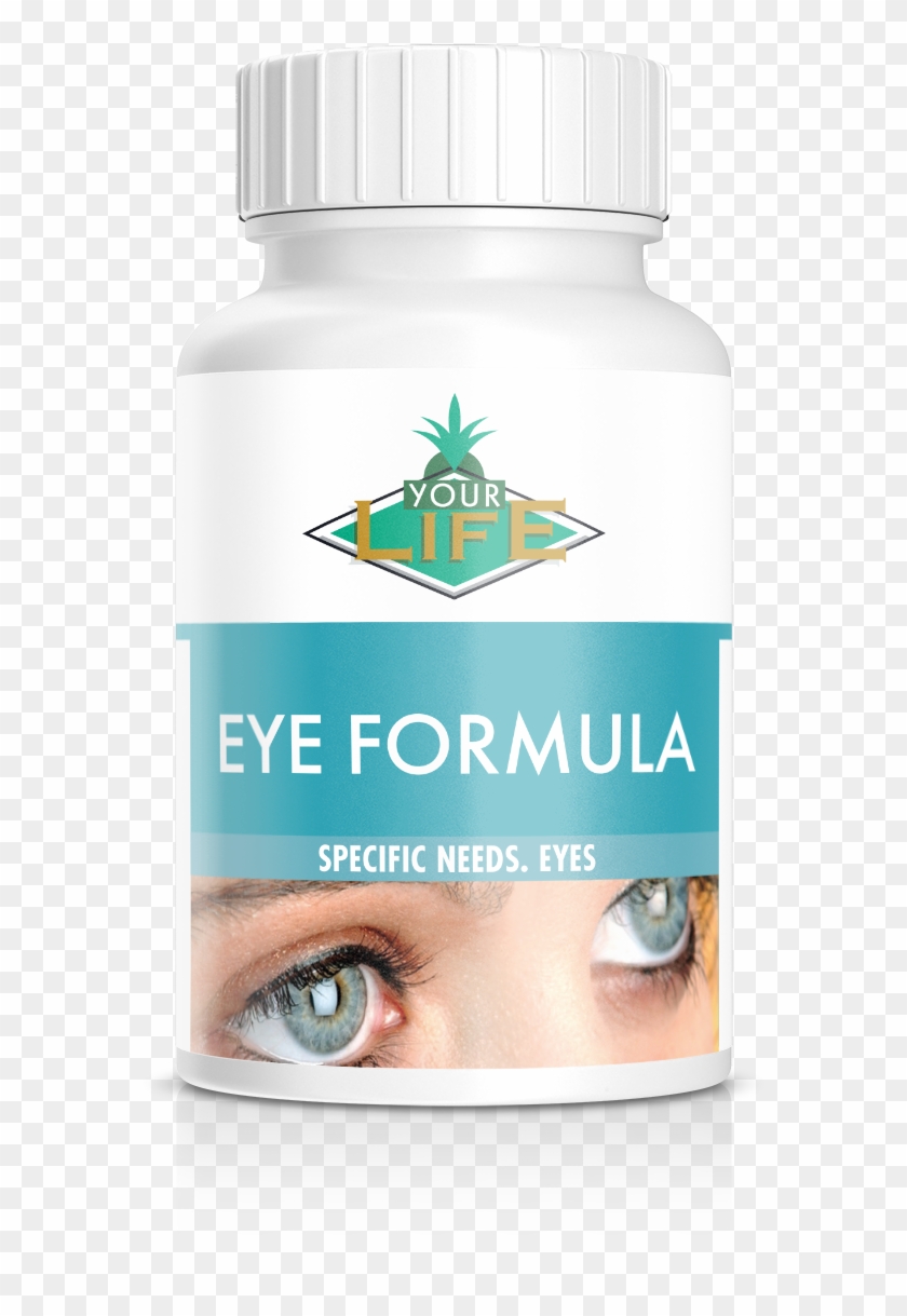 Herb And Nutrient Formula For Healthy Eyes - Plastic Bottle Clipart