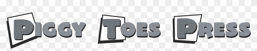 Piggy Toes Press Logo Png Transparent - Black-and-white Clipart