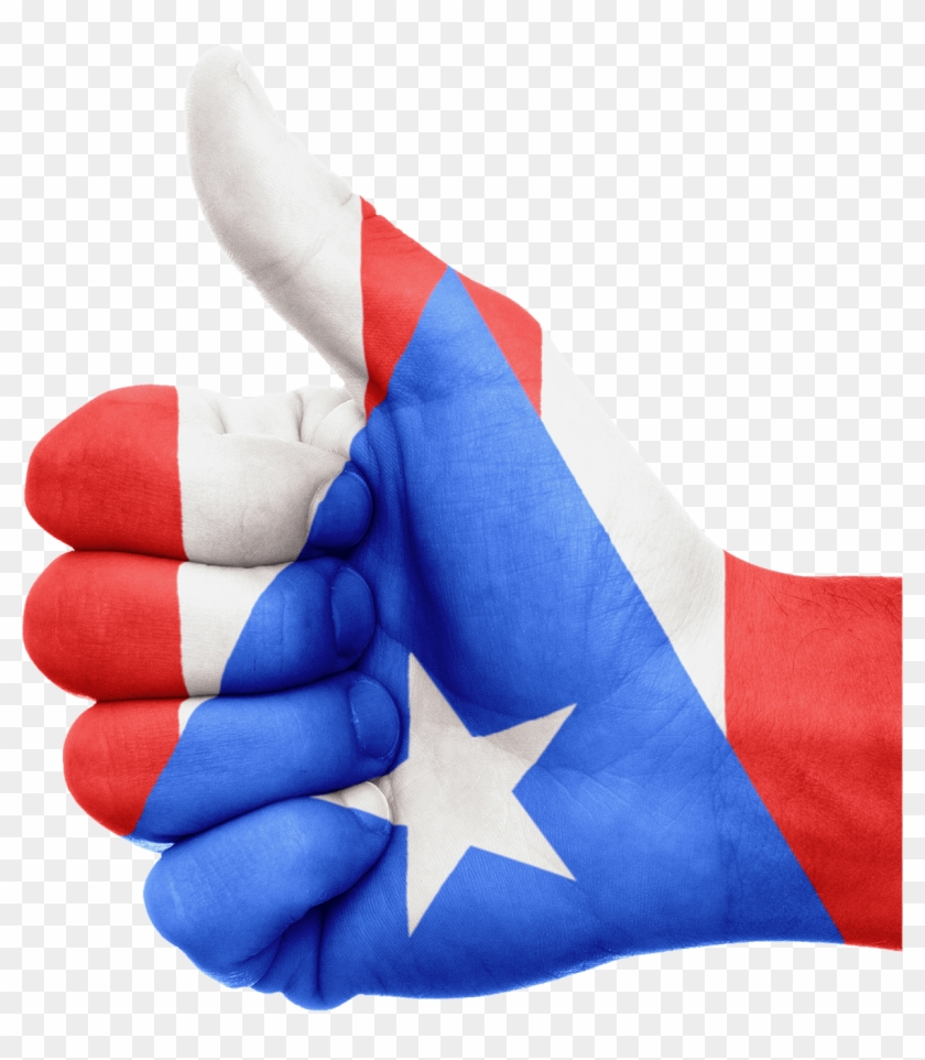 Puerto Rico Puerto Rico Flag Hand Clipart 3600 Pikpng