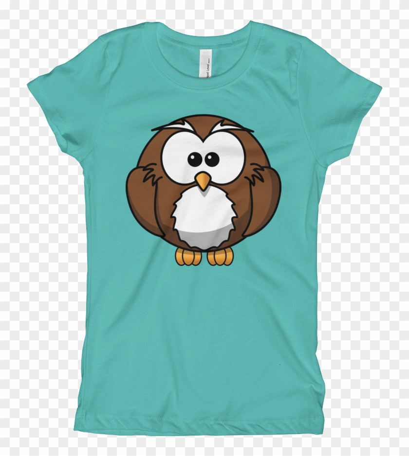New Style Girls Cartoon Owl Kid S T Shirts Cartoon Owl Clipart Large Size Png Image Pikpng