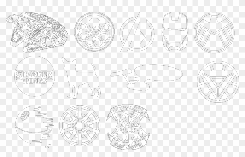 Inkscape File Vinilcutter - Line Art Clipart