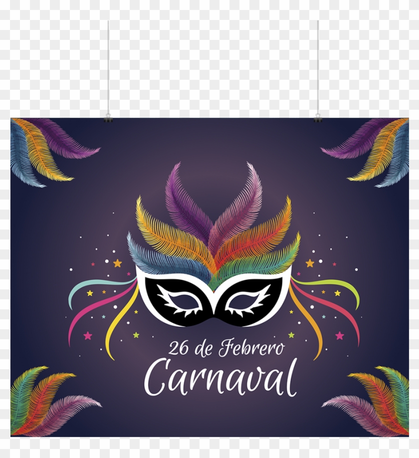 Photocall Carnaval Máscara - Carnival Clipart (#3748763) - PikPng