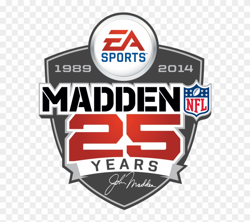 Madden Nfl - Madden 25 Logo Png Clipart