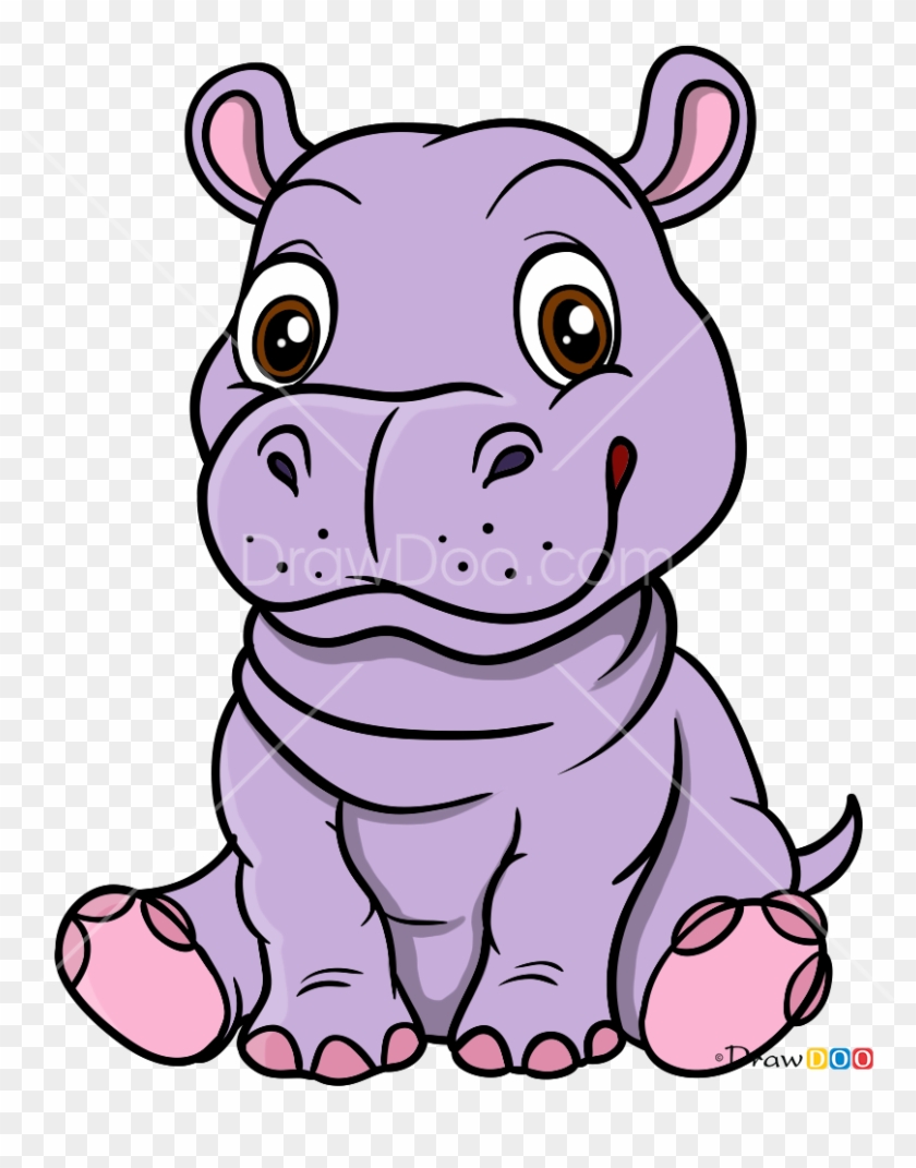 Download Download Baby Hippo Cartoon Png Clipart Png Download Pikpng