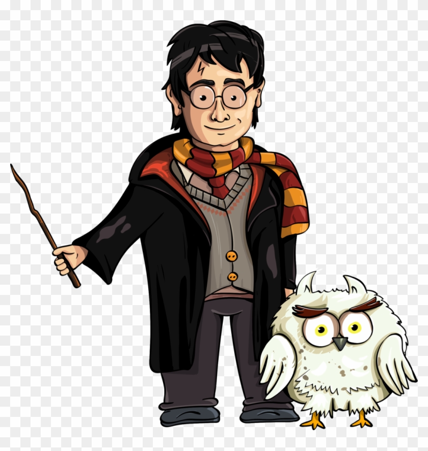 Harry Potter 4073867 - Гарри Поттер Арт Clipart (#3768085) - PikPng