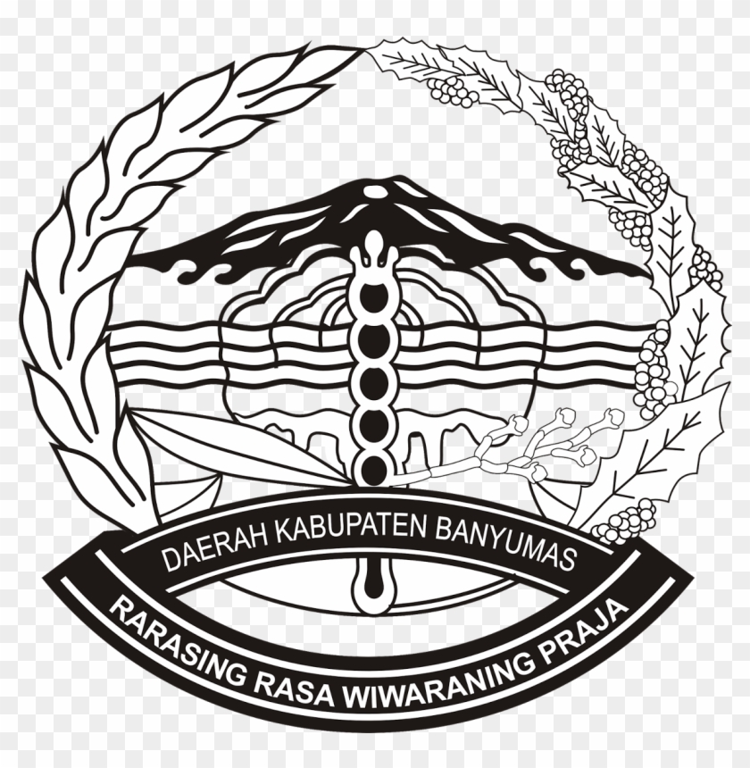 Logo Kabupaten Banyumas Warna Black White Vector Banyumas Regency The Best Porn Website