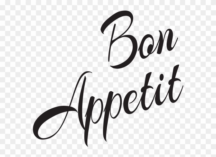 Bon-appetit - Calligraphy Clipart