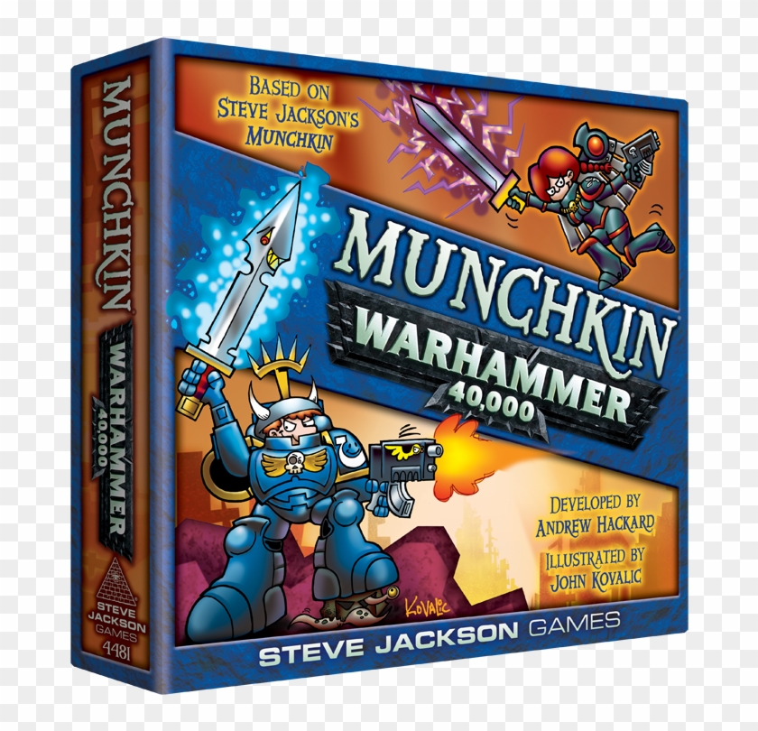 Munchkin Warhammer 40,000 Cover - Munchkin Warhammer 40000 Clipart