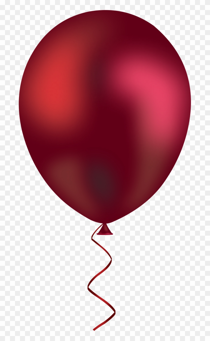 Download Balloon Vector Drawing - Transparent Red Balloon Png Clipart