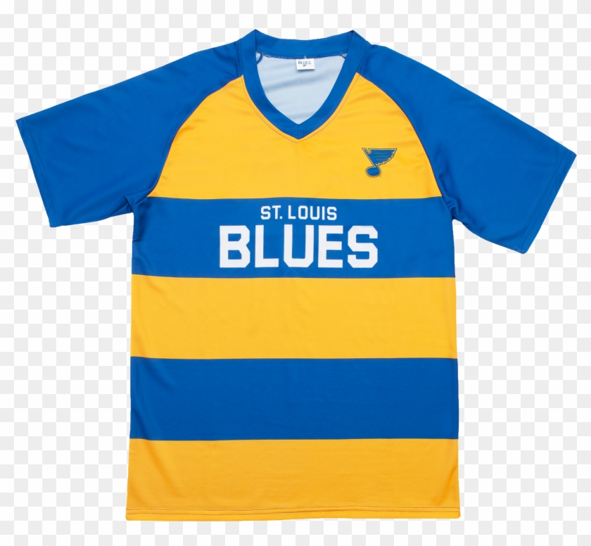 St Louis Blues Soccer Jersey Clipart 