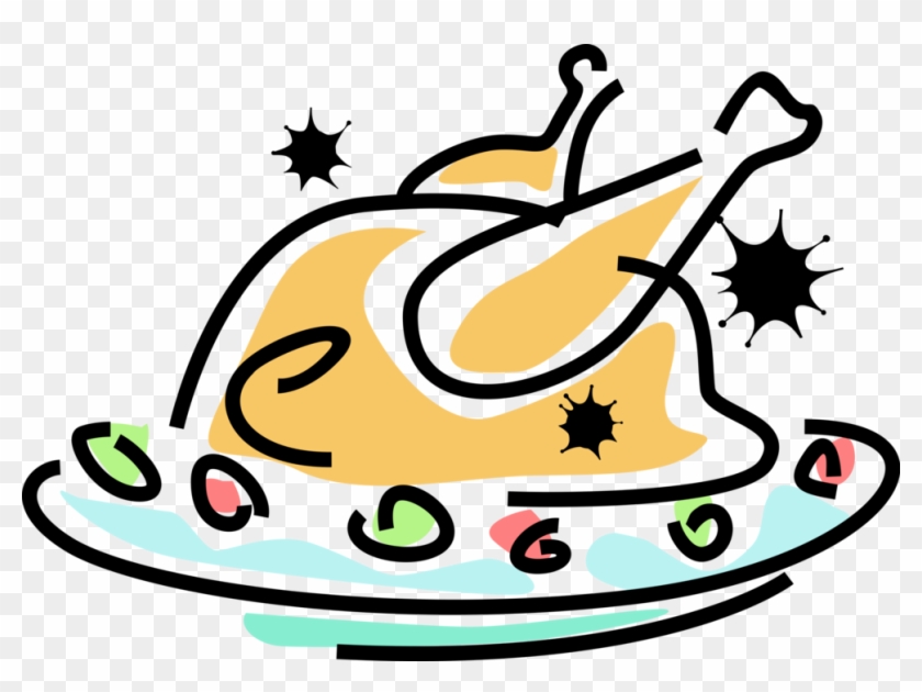 Dinner Vector Roast Clipart (#3892073) - PikPng