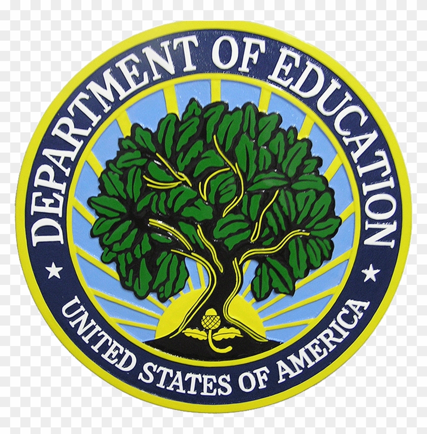 Department Of Education Seal Plaque - Us Department Of Education Clipart