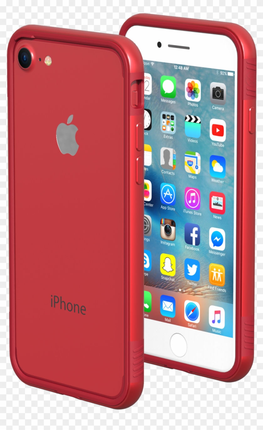 Iphone 7/8 Cases - Iphone 7 Plus Cases Red Clipart #3988540