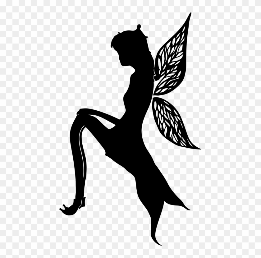 Tinkerbell Silhouette Png Clipart (#47250) - PikPng