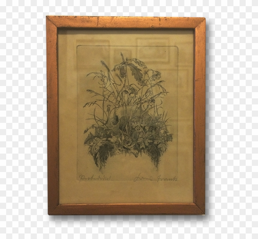 Overgrown Skull Freisteller Web - Picture Frame Clipart