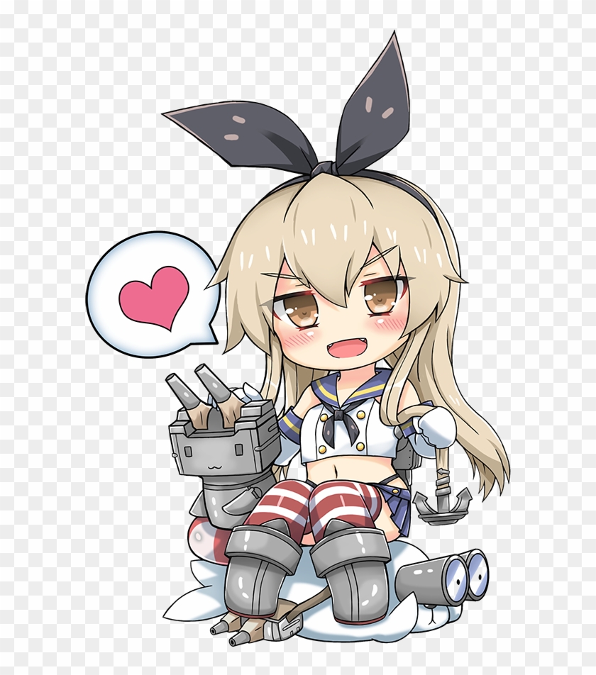 Download Artworkchibi - Shimakaze Chibi Clipart Png Download - PikPng