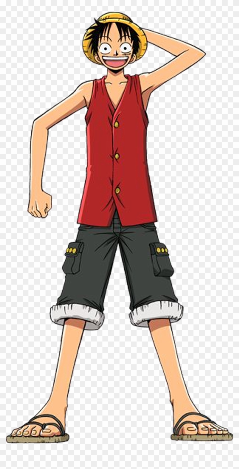 Monkey D - Luffy - Water - One Piece Luffy Full Body Clipart