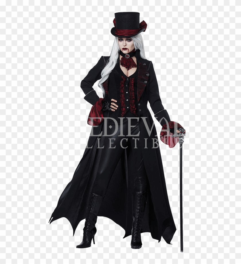 Dressed To Kill Womens Vampire Costume - Gothic Costume Clipart ...