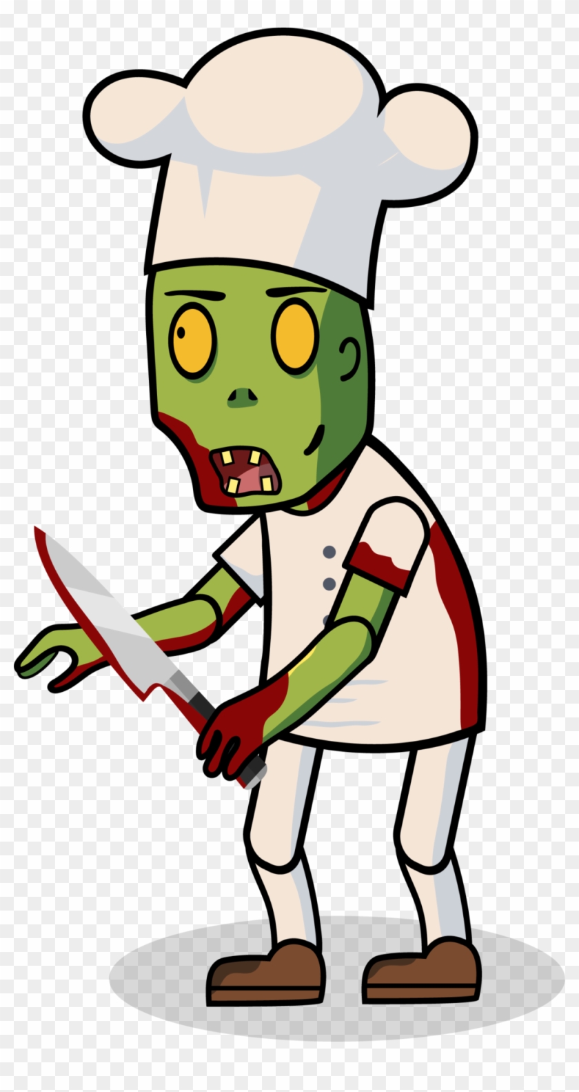 Graveyard Clipart Zombie - Cartoon - Png Download