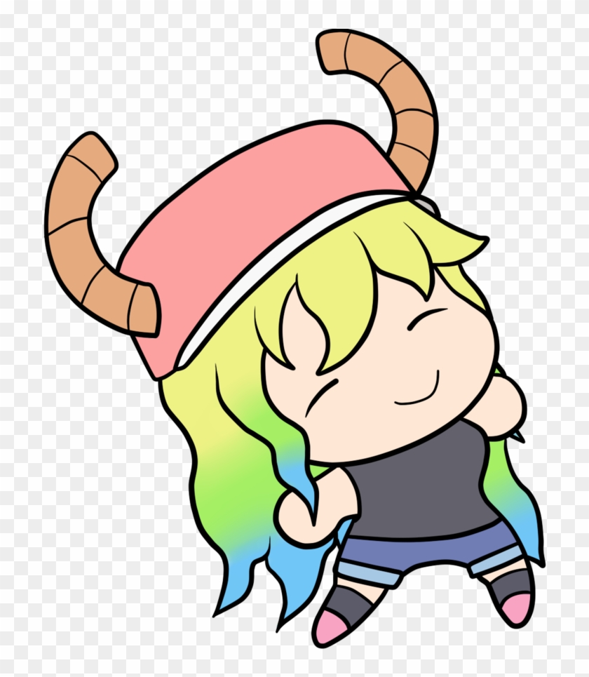 Smol Lucoa Miss Kobayashi S Dragon Maid Ⓒ - Pixel Art Lucoa Clipart  (#4069847) - PikPng