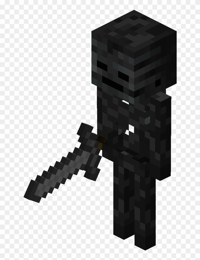 Minecraft Wither Skeleton Clipart Pikpng
