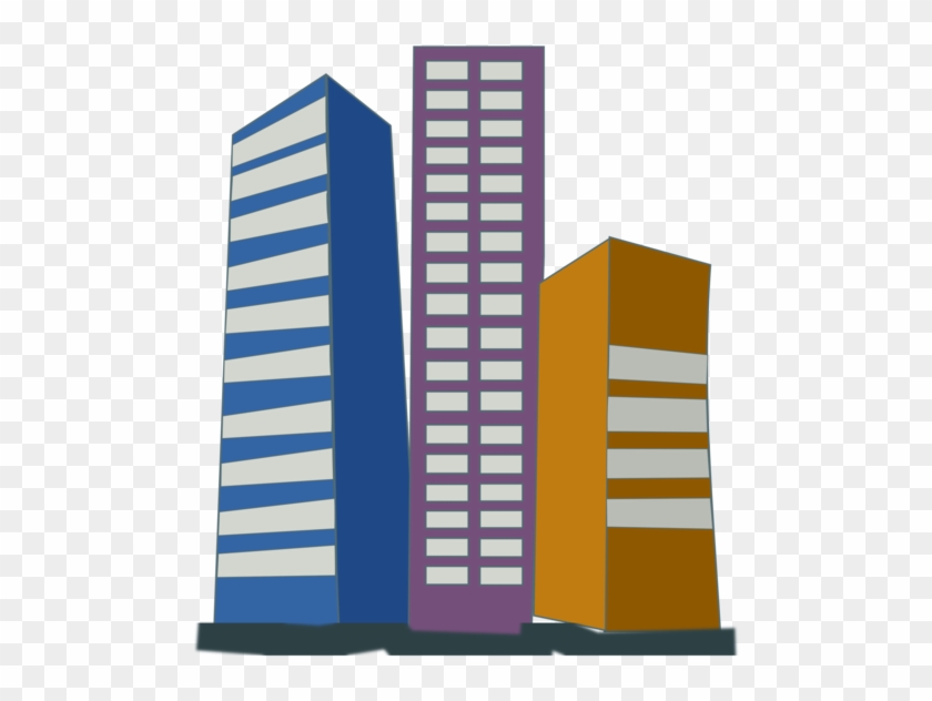 High-rise Building Logo Skyscraper Construction - Real Estate Vectors ...