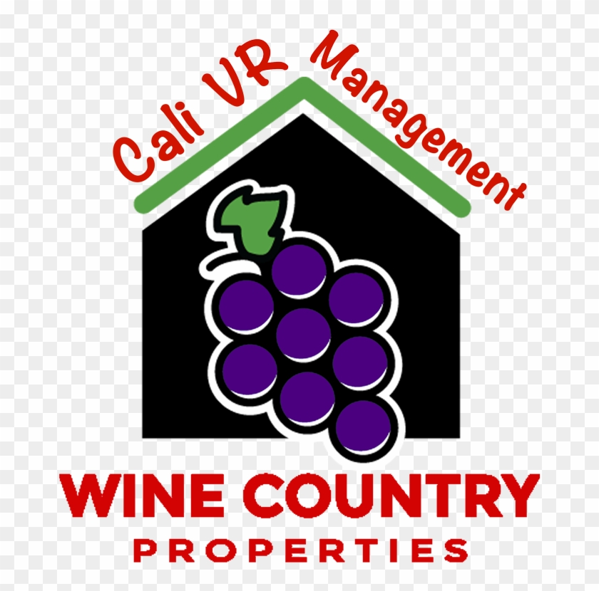 Cali Vrbo Wine Country Gorgeous Vacation Rental Logo - Graphic Design Clipart
