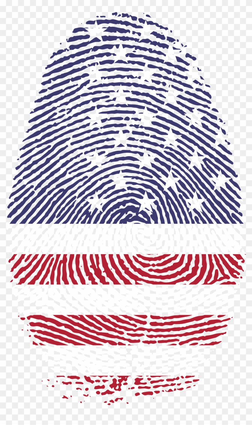 This Free Icons Png Design Of America Fingerprint - Fibonacci Sequence In Fingerprints Clipart