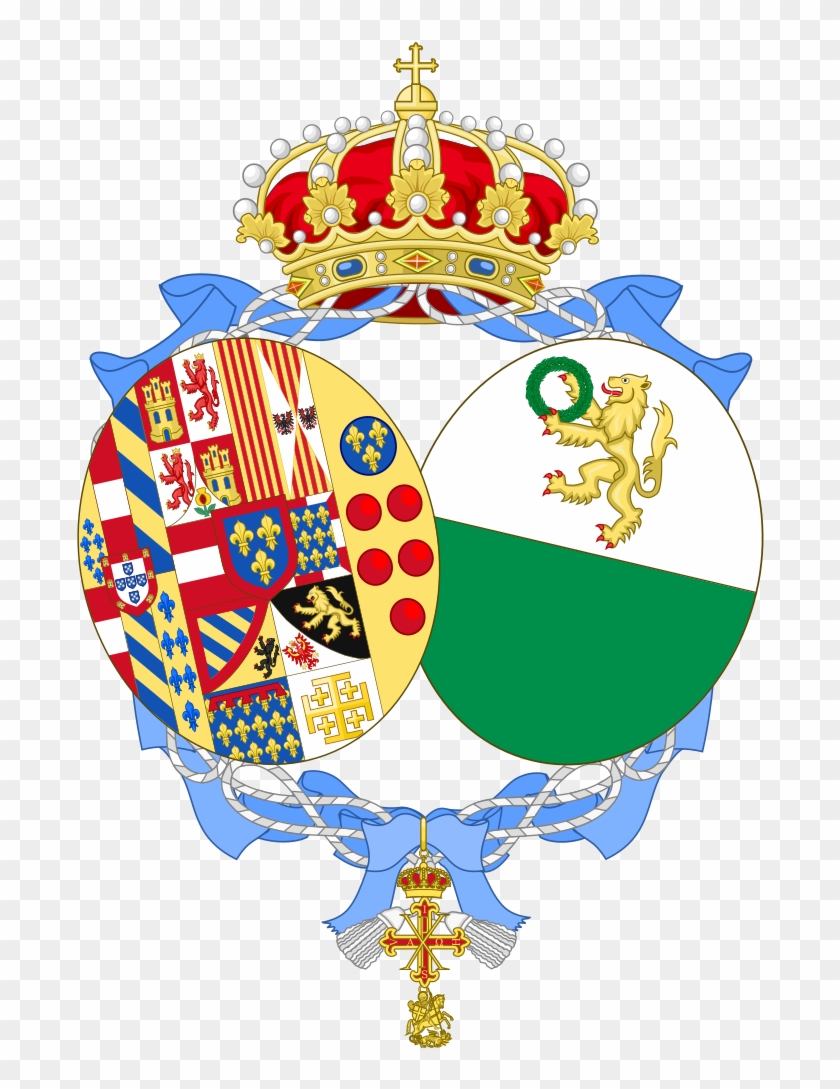 Coat Of Arms Of Camilla, Duchess Of Castro - Infanta Alicia, Duchess Of Calabria Clipart