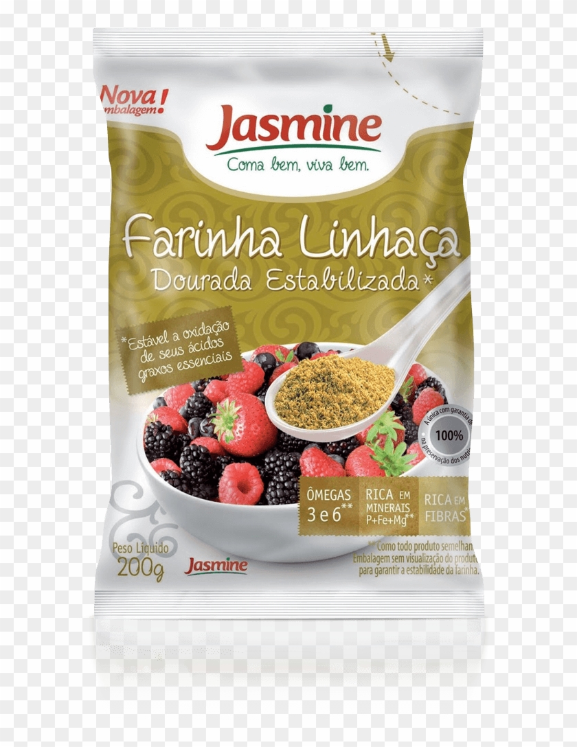 Farinha De Linhaça Dourada Estabilizada Jasmine - Usar Farinha De Linhaça Dourada Clipart