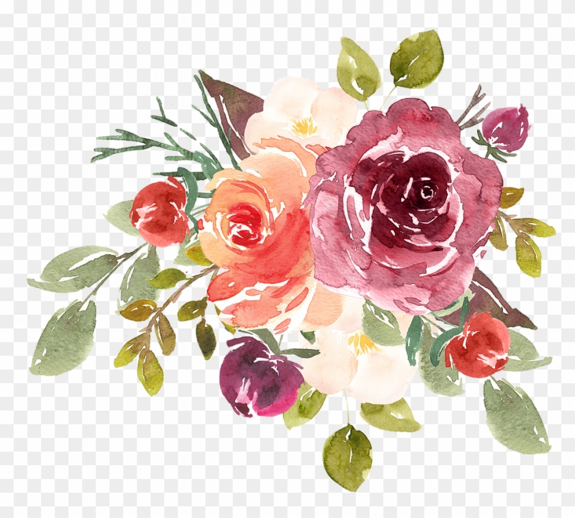 Download Download Watercolor Floral Vector Art - Flower Watercolor ...