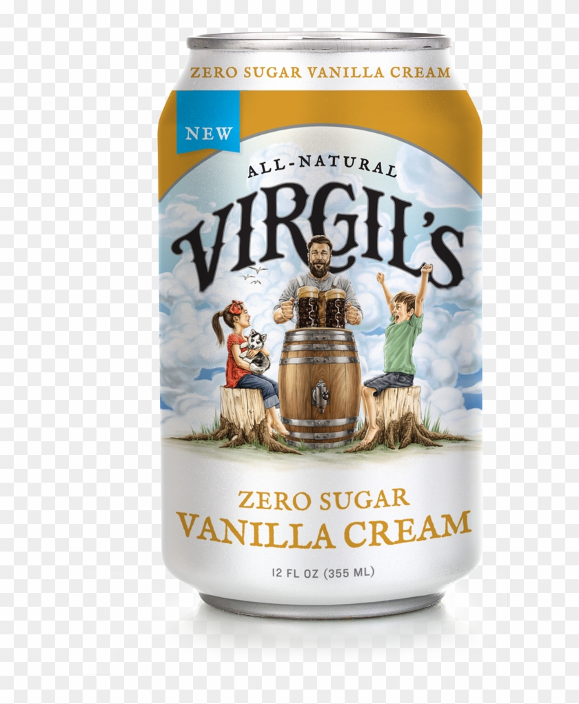 Miller/weiner Comms - Virgil's Zero Sugar Root Beer Clipart