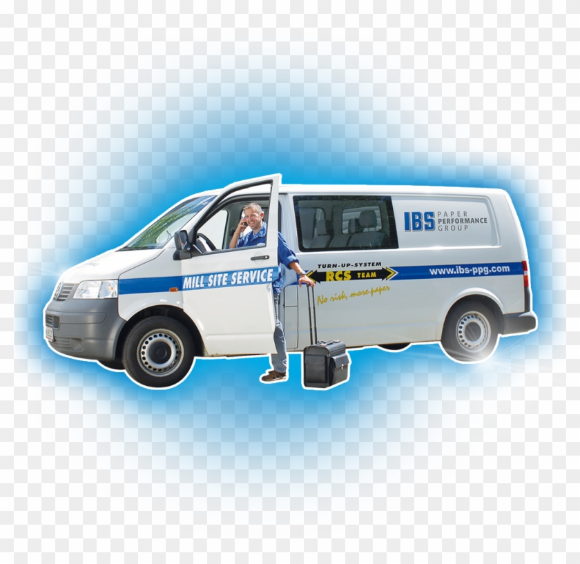 Service For Turn Up Systems - Compact Van Clipart