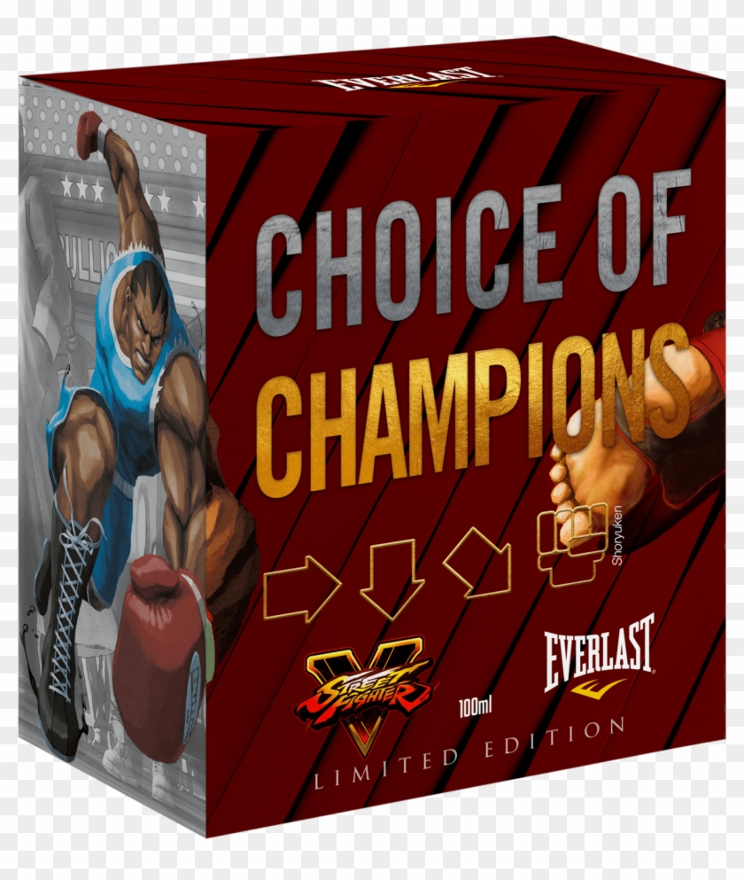Choice Of Champions Street Fighter Shoryuken Everlast - Street Fighter Fragrance Clipart