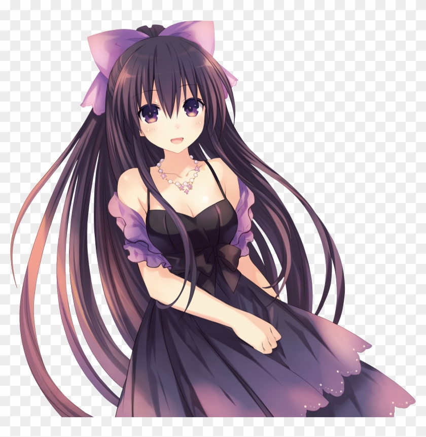 Anime Yatogami Tooka Date A Live Tsunako 3874525 - デート アライブ 十 香 Clipart ...